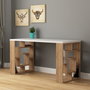 Hanah Home Maze Blanco y Roble